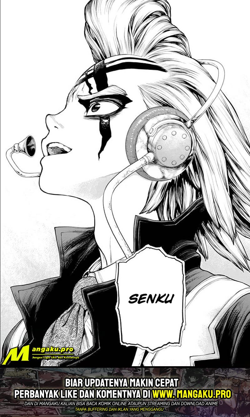 Dr. Stone Chapter 158 - halaman 19