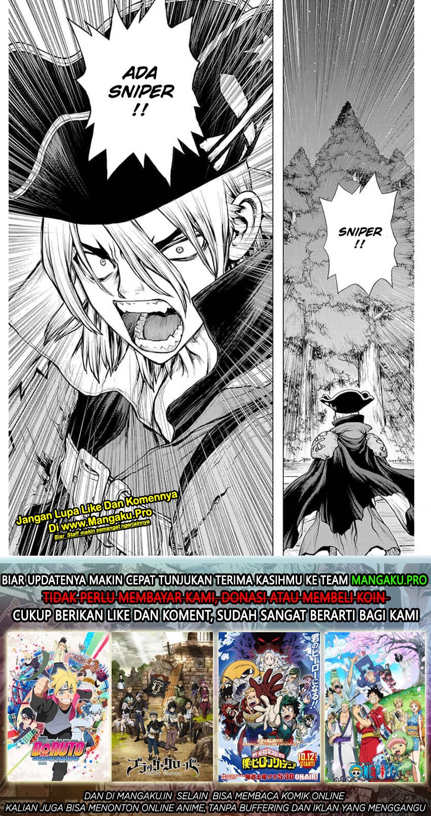 Dr. Stone Chapter 158 - halaman 21