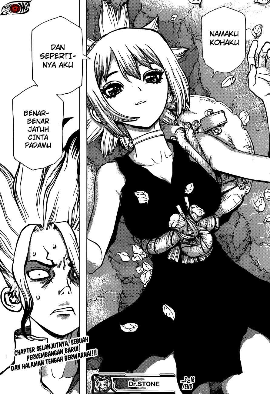 Dr. Stone Chapter 16 - halaman 18