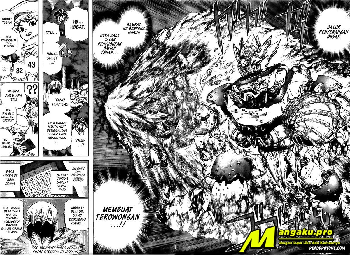 Dr. Stone Chapter 160 - halaman 15