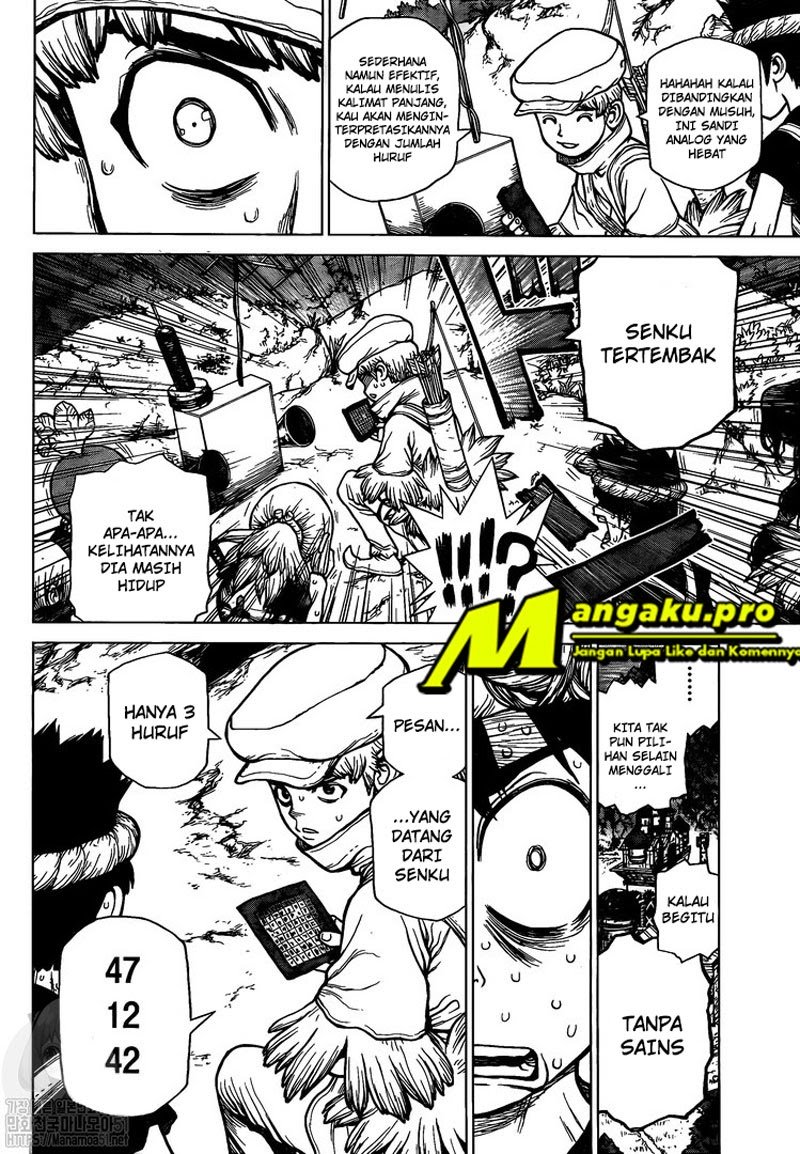 Dr. Stone Chapter 160 - halaman 16