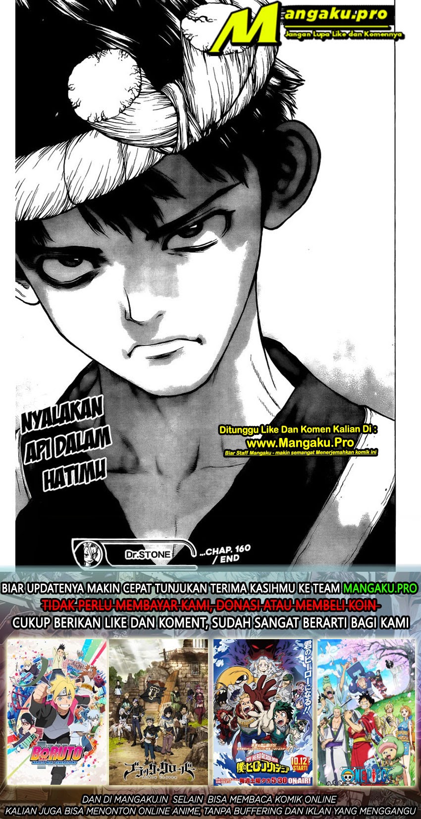 Dr. Stone Chapter 160 - halaman 19