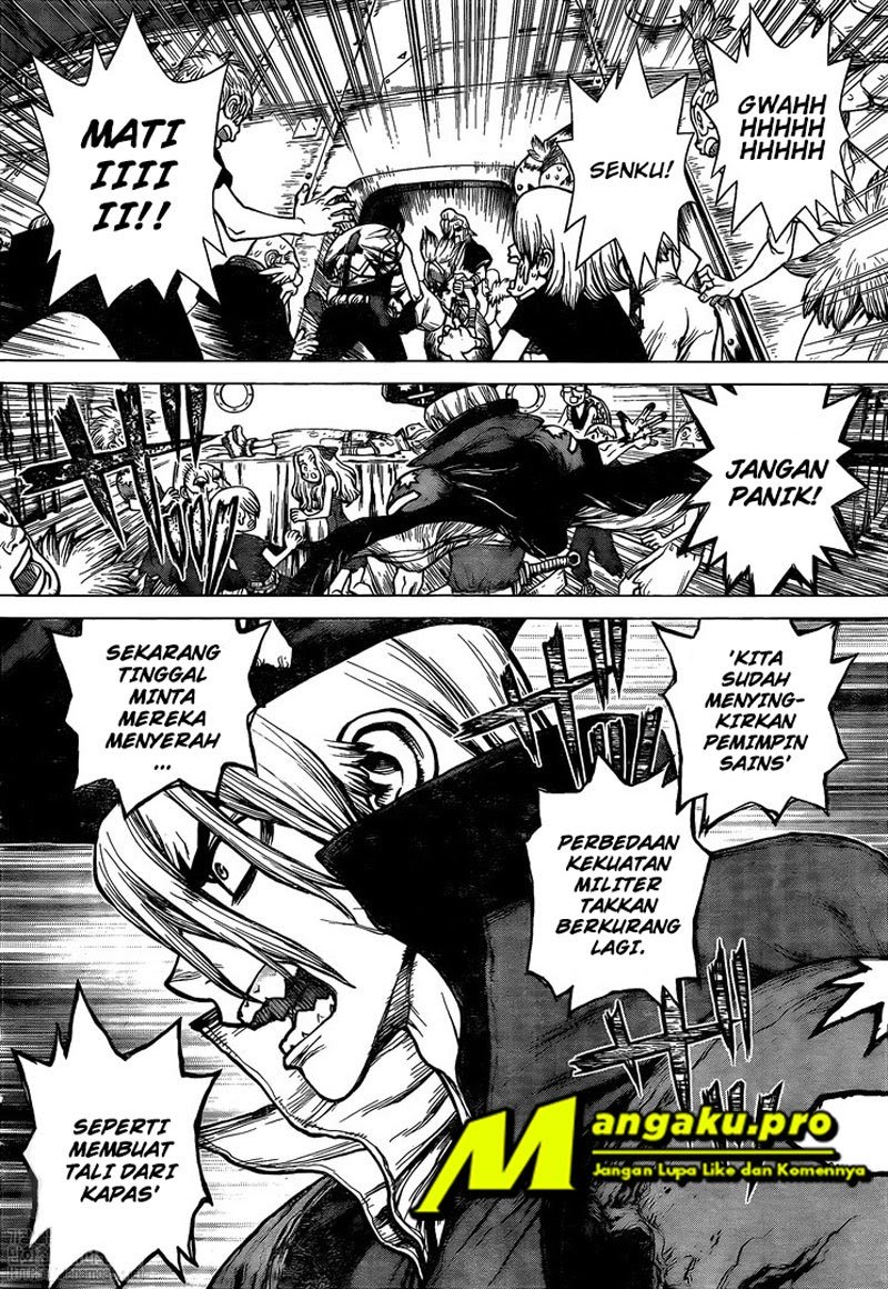 Dr. Stone Chapter 160 - halaman 6