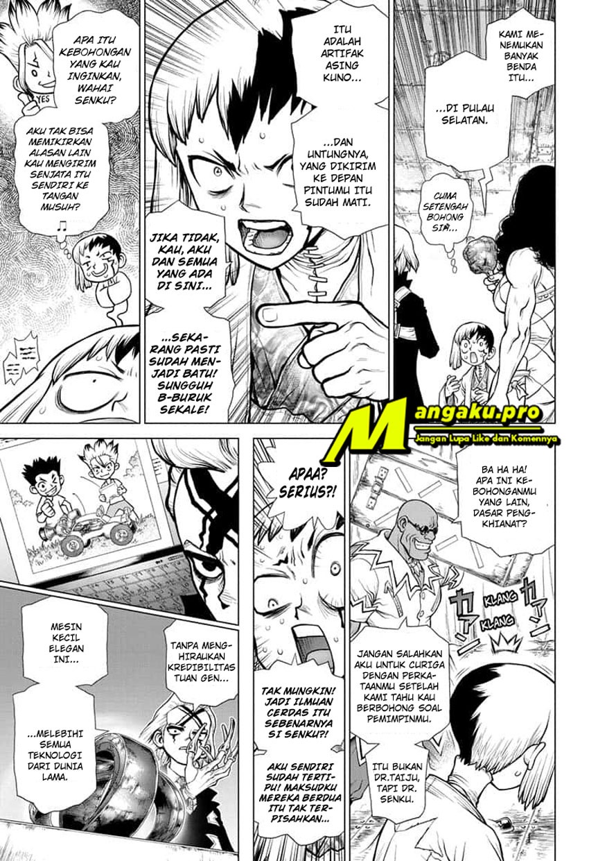Dr. Stone Chapter 161 - halaman 10