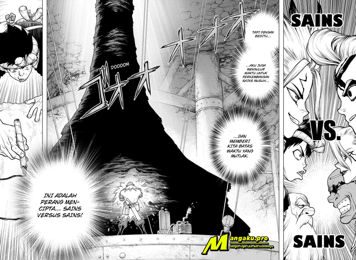 Dr. Stone Chapter 161 - halaman 15
