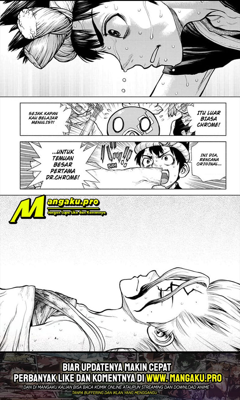 Dr. Stone Chapter 161 - halaman 17