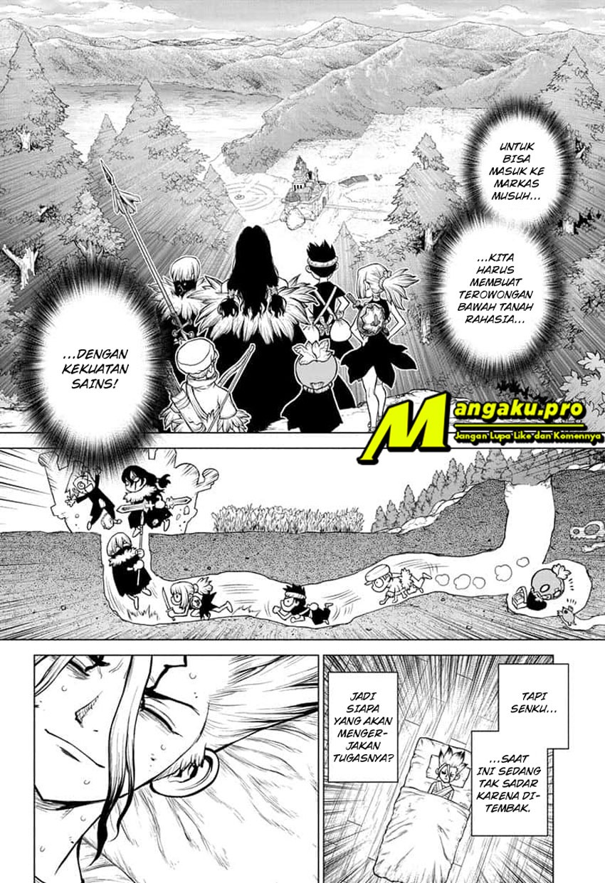 Dr. Stone Chapter 161 - halaman 3