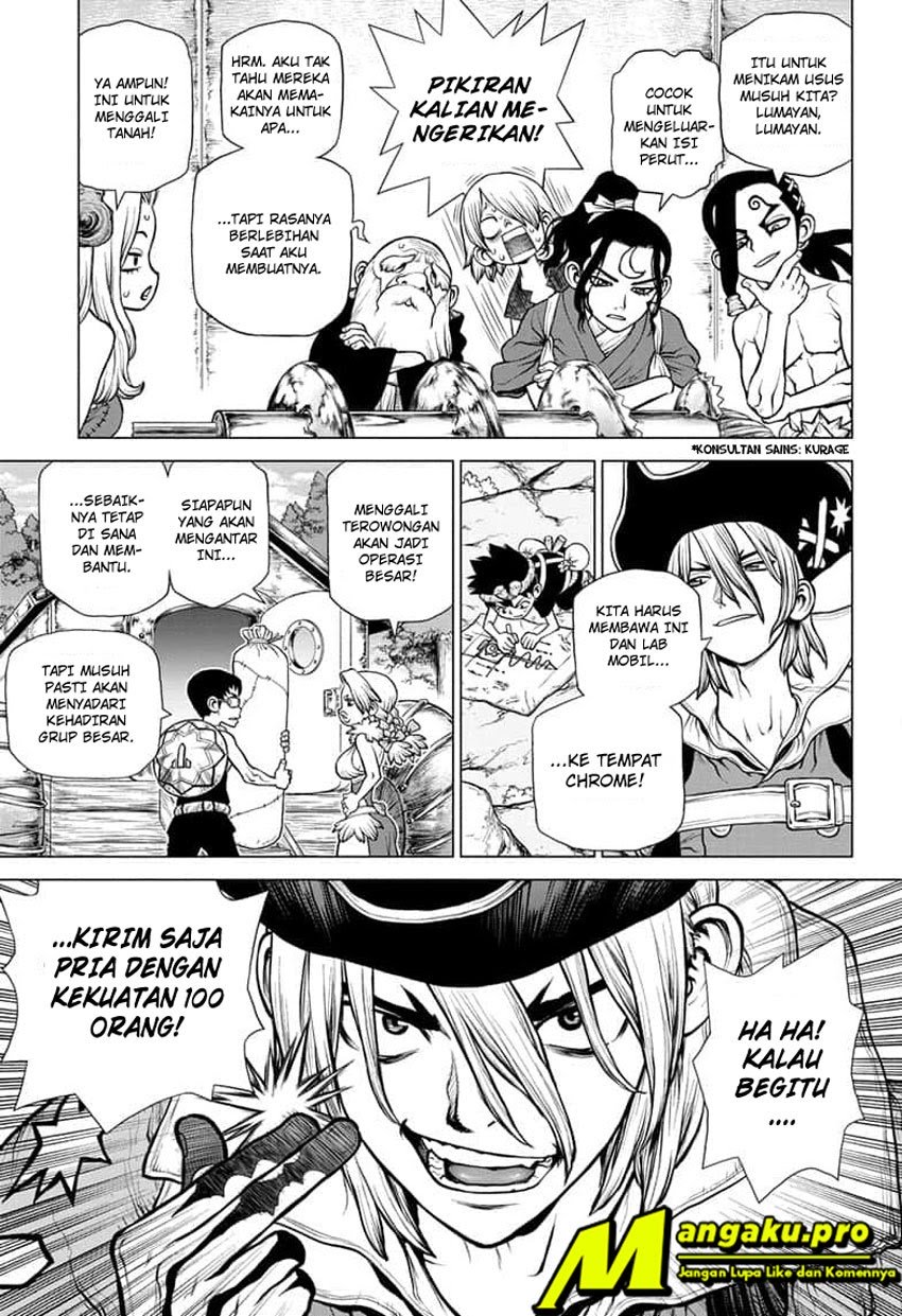 Dr. Stone Chapter 162 - halaman 6