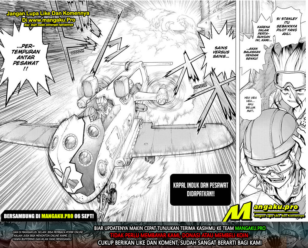 Dr. Stone Chapter 163 - halaman 19