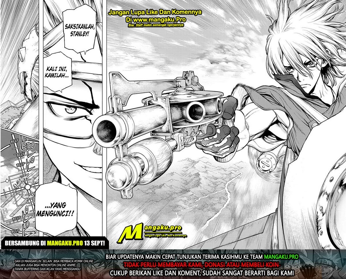 Dr. Stone Chapter 164 - halaman 18