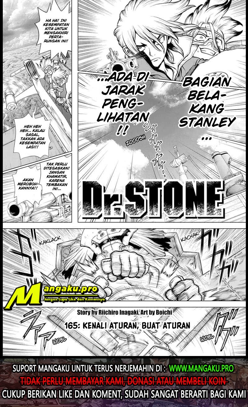 Dr. Stone Chapter 165 - halaman 2