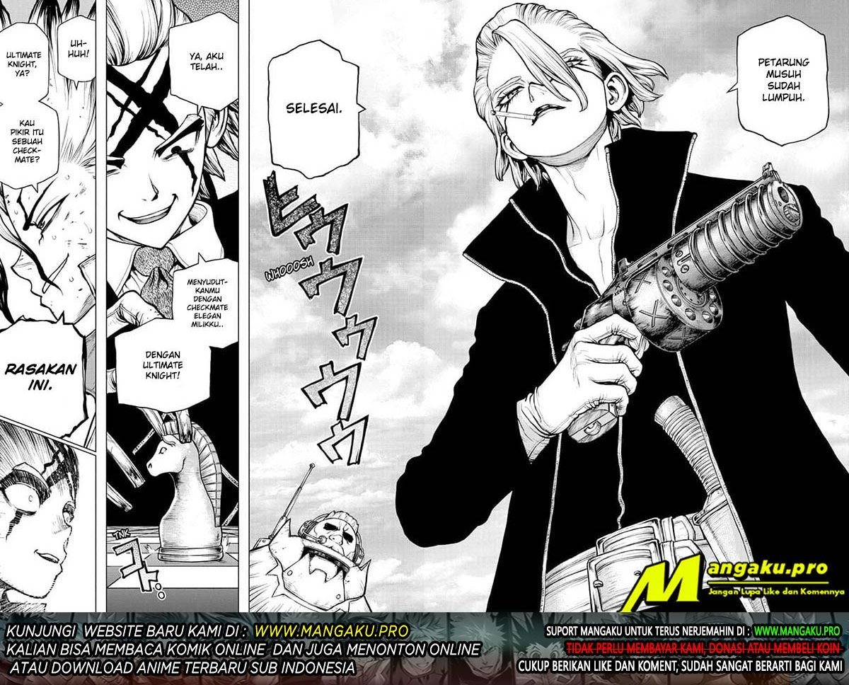 Dr. Stone Chapter 166 - halaman 15
