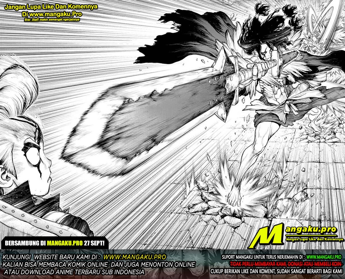 Dr. Stone Chapter 166 - halaman 16