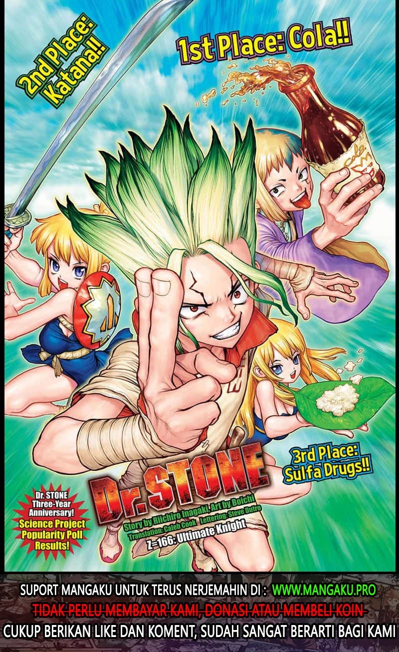 Dr. Stone Chapter 166 - halaman 2