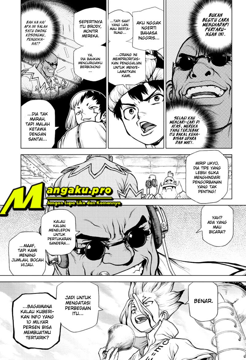 Dr. Stone Chapter 168 - halaman 17