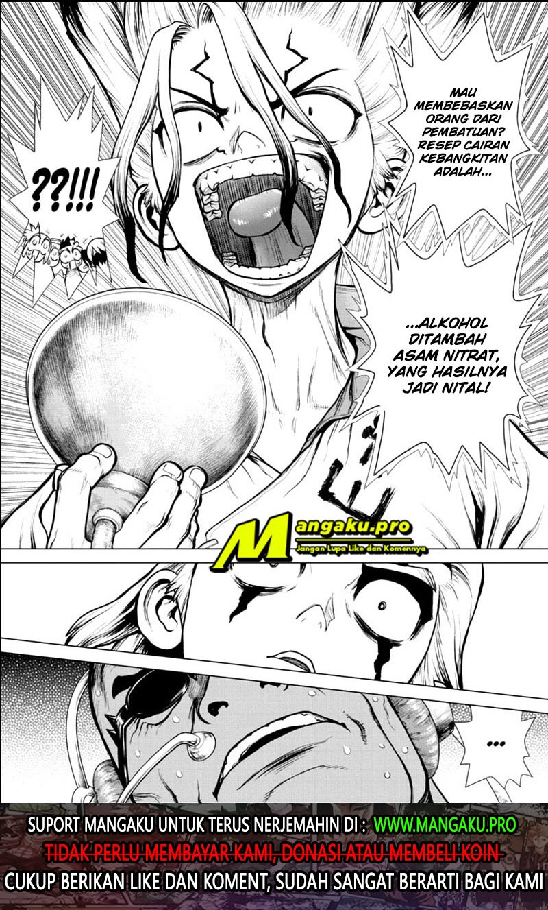 Dr. Stone Chapter 168 - halaman 18