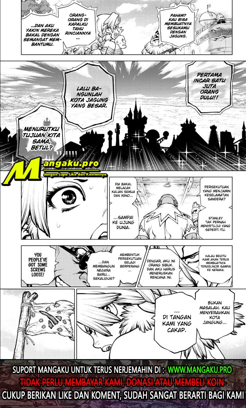 Dr. Stone Chapter 168 - halaman 19
