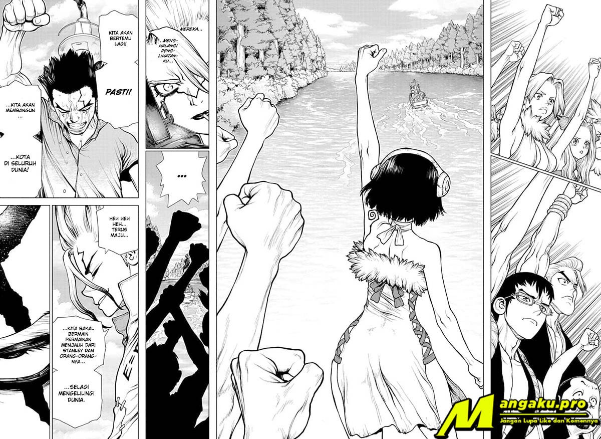 Dr. Stone Chapter 169 - halaman 16