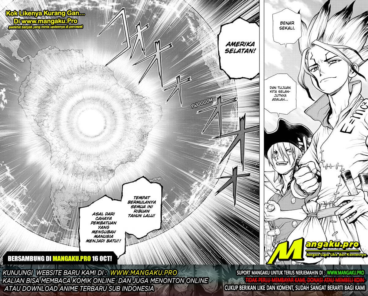 Dr. Stone Chapter 169 - halaman 18