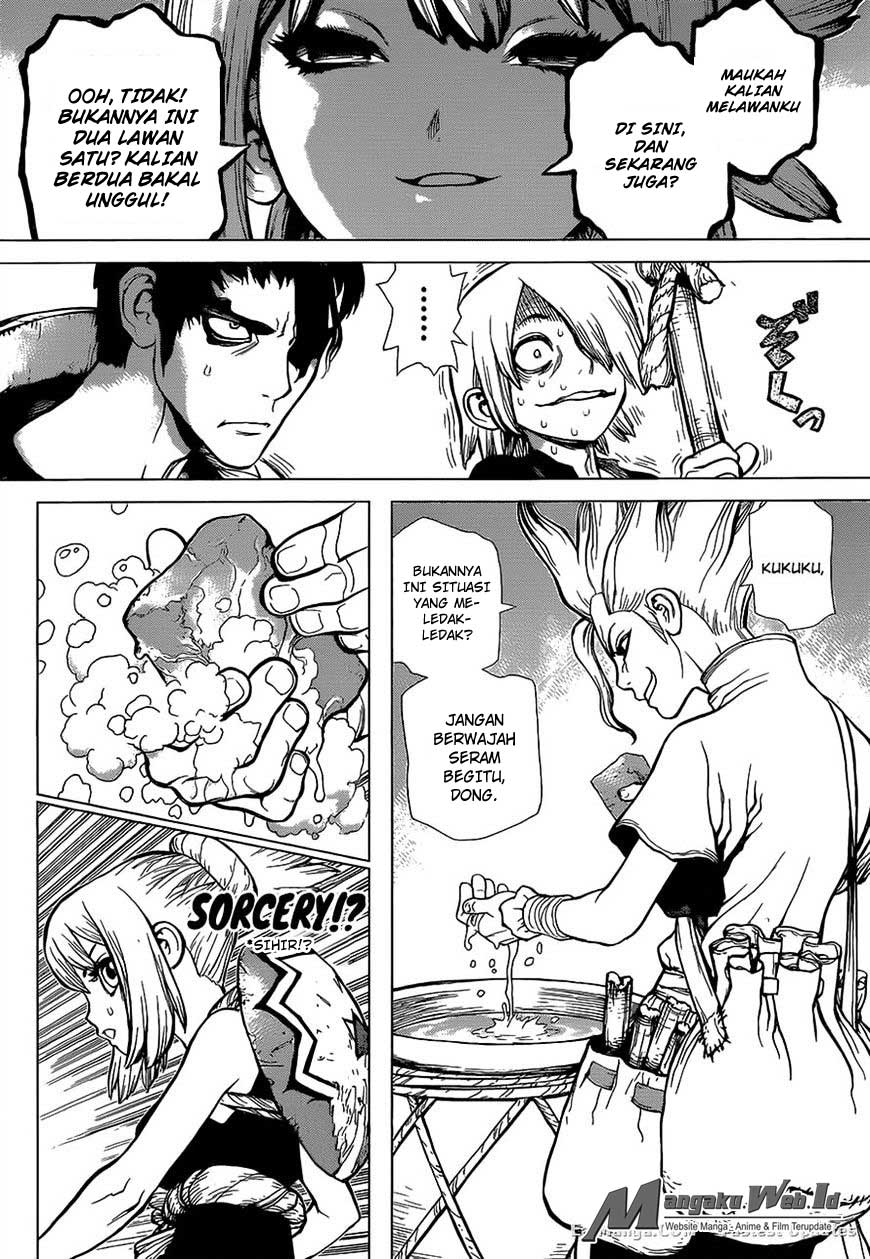 Dr. Stone Chapter 17 - halaman 17