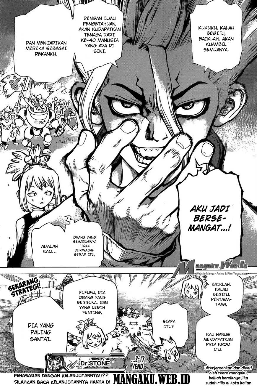 Dr. Stone Chapter 17 - halaman 20
