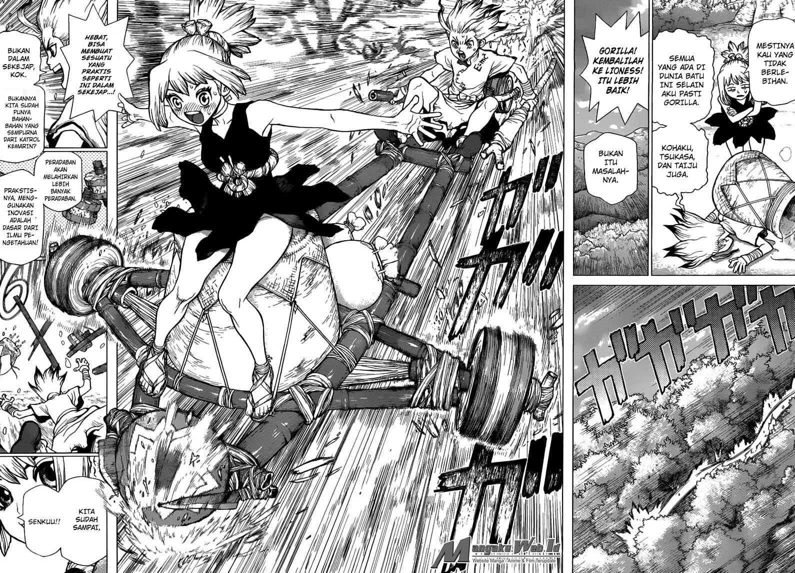 Dr. Stone Chapter 17 - halaman 9