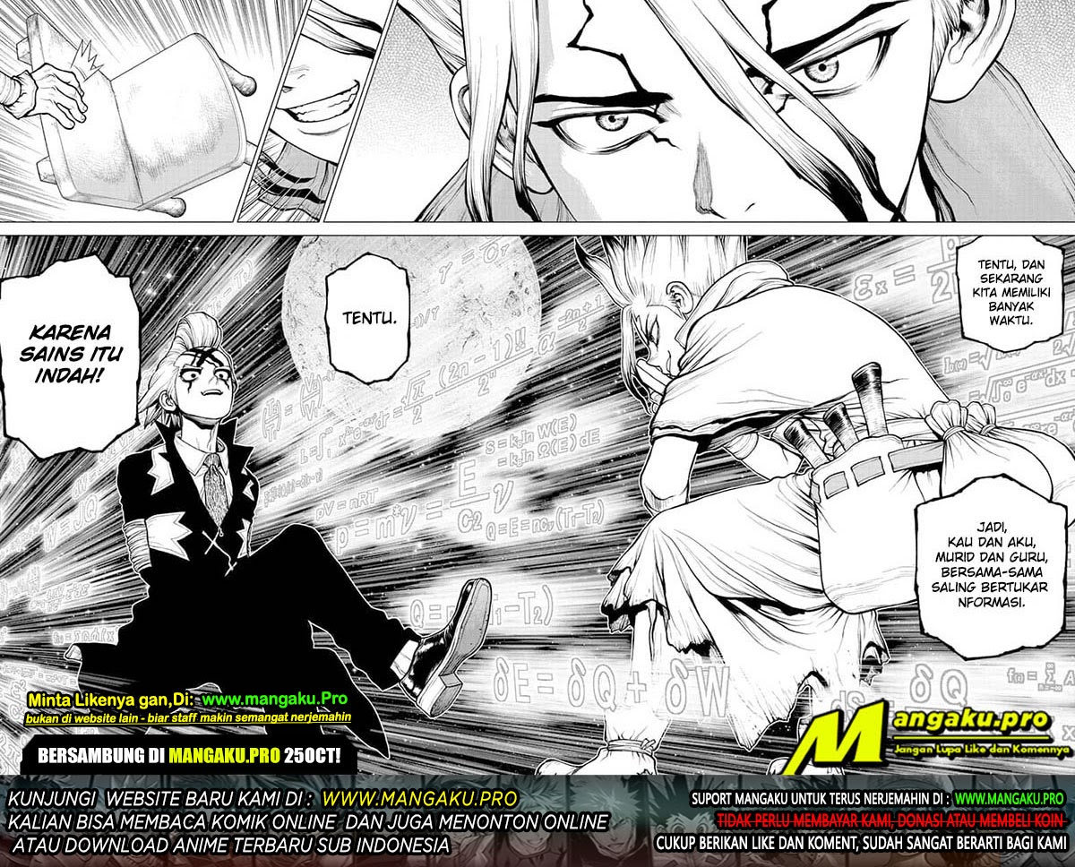 Dr. Stone Chapter 170 - halaman 16