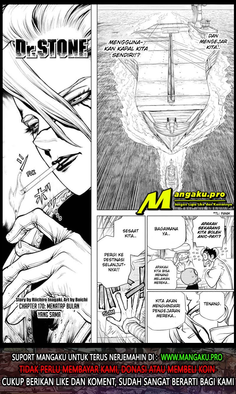 Dr. Stone Chapter 170 - halaman 3