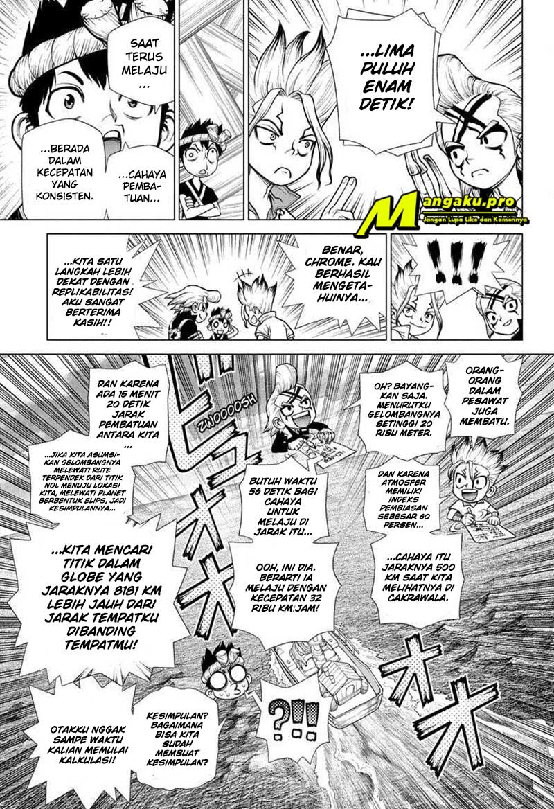 Dr. Stone Chapter 171 - halaman 16