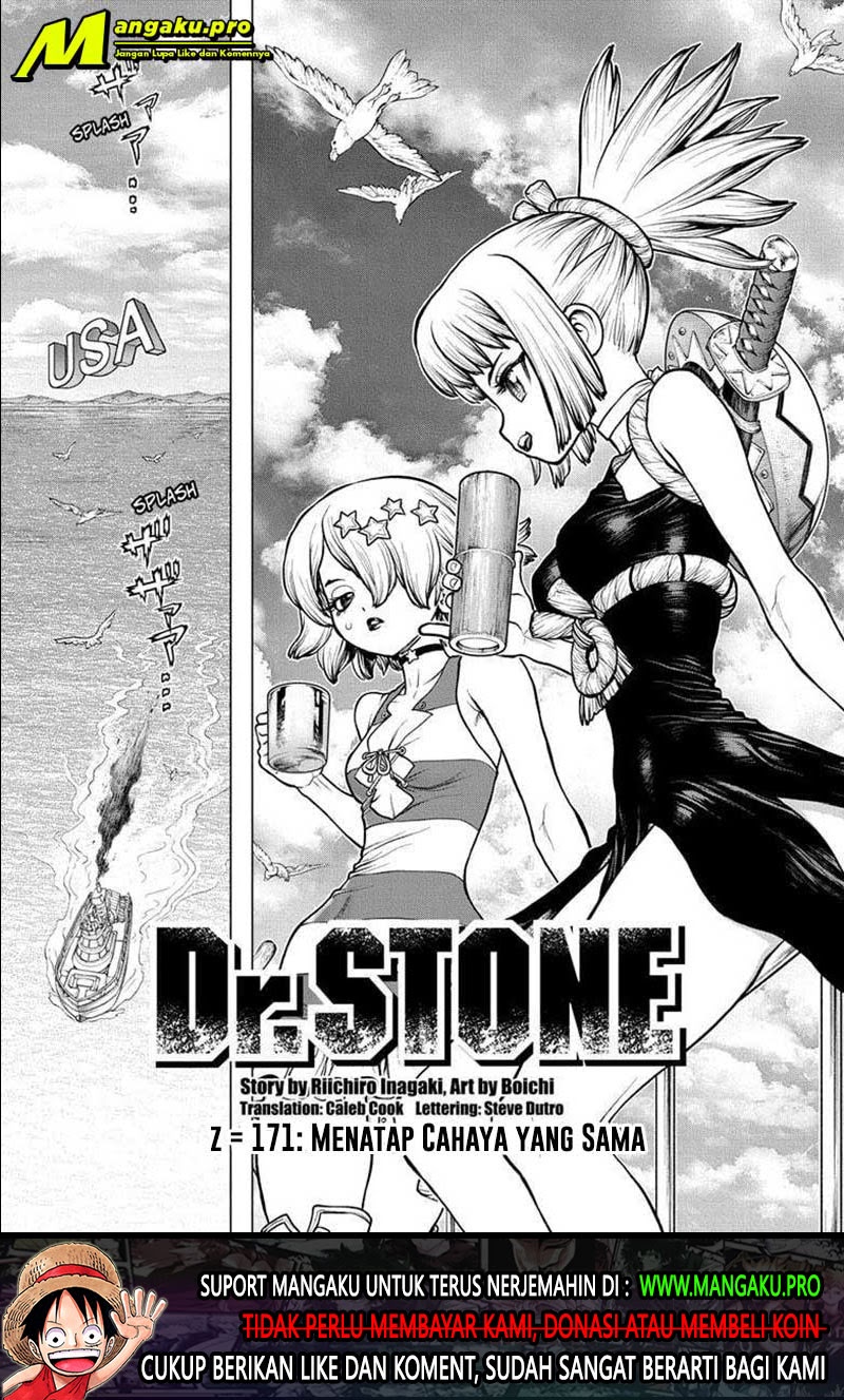 Dr. Stone Chapter 171 - halaman 2