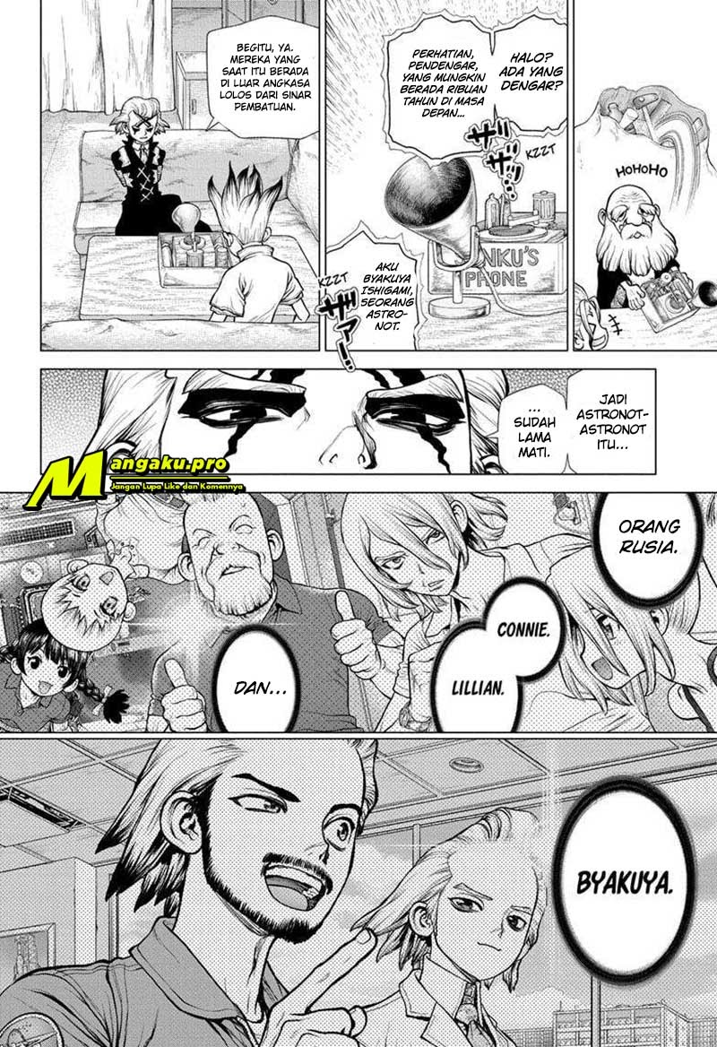 Dr. Stone Chapter 171 - halaman 3