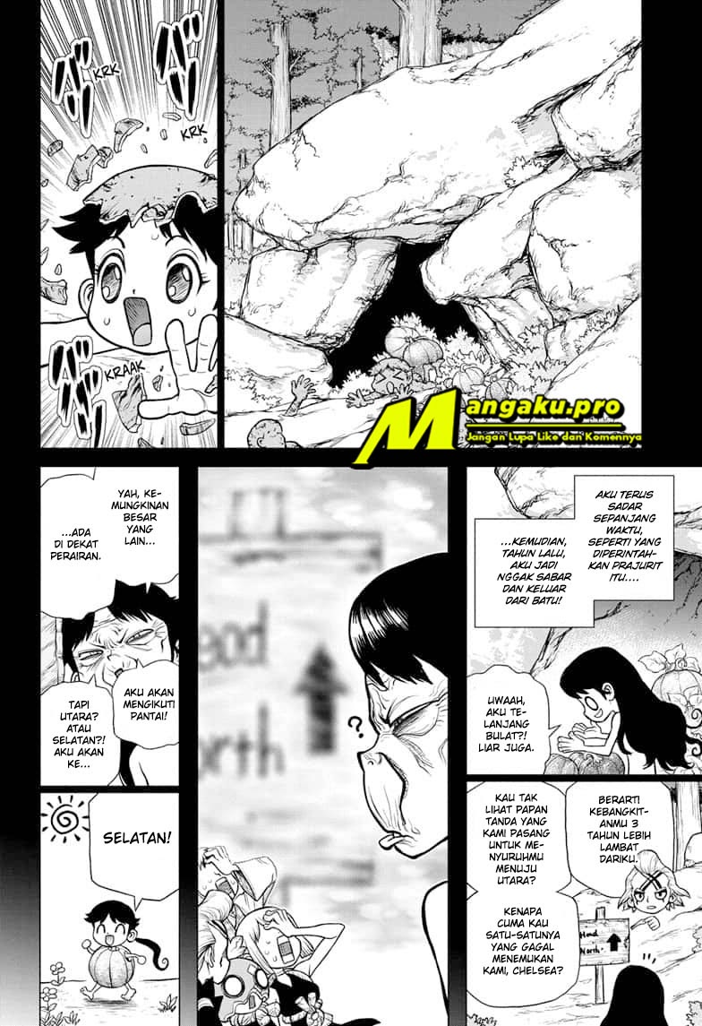 Dr. Stone Chapter 172 - halaman 18