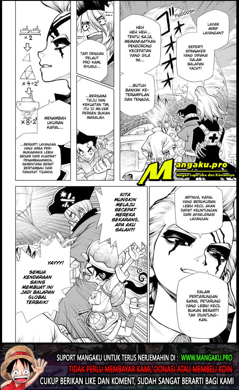 Dr. Stone Chapter 173 - halaman 18