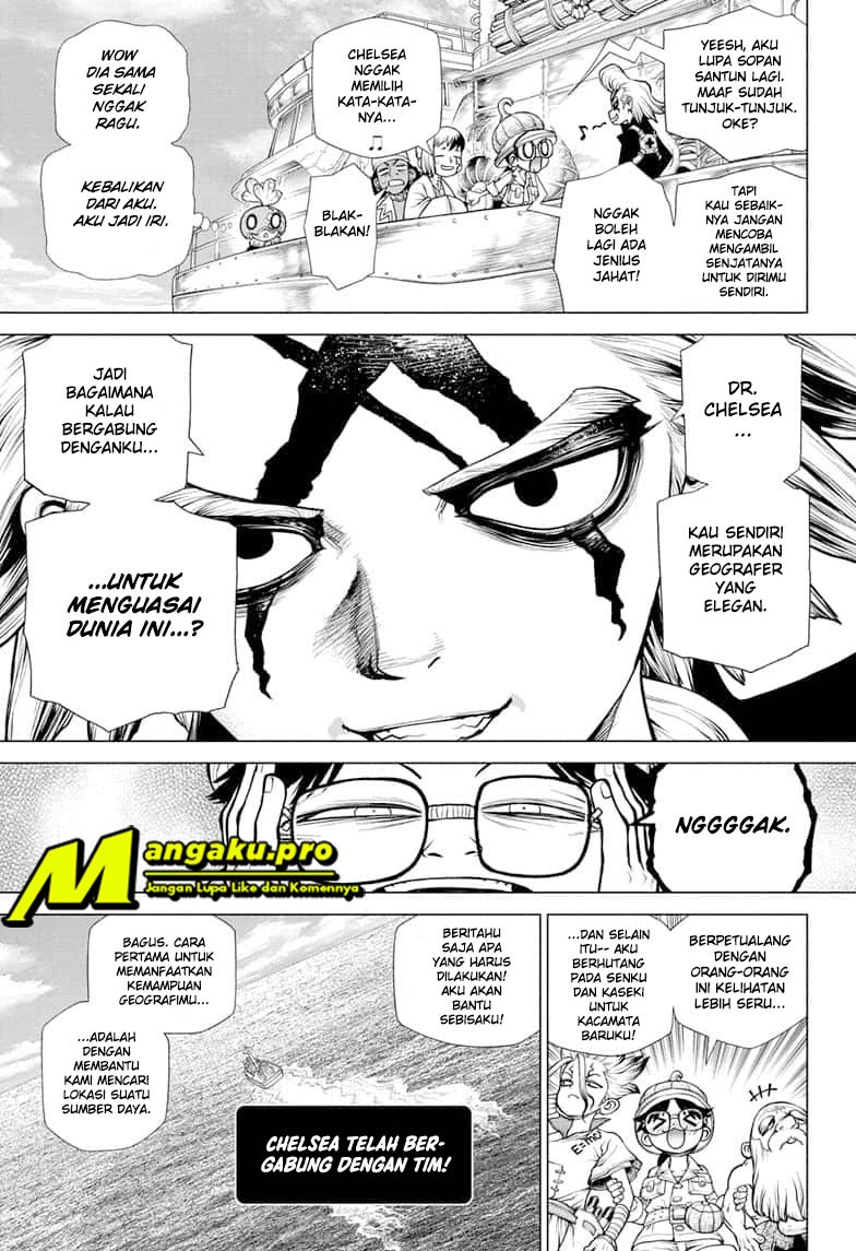Dr. Stone Chapter 173 - halaman 6