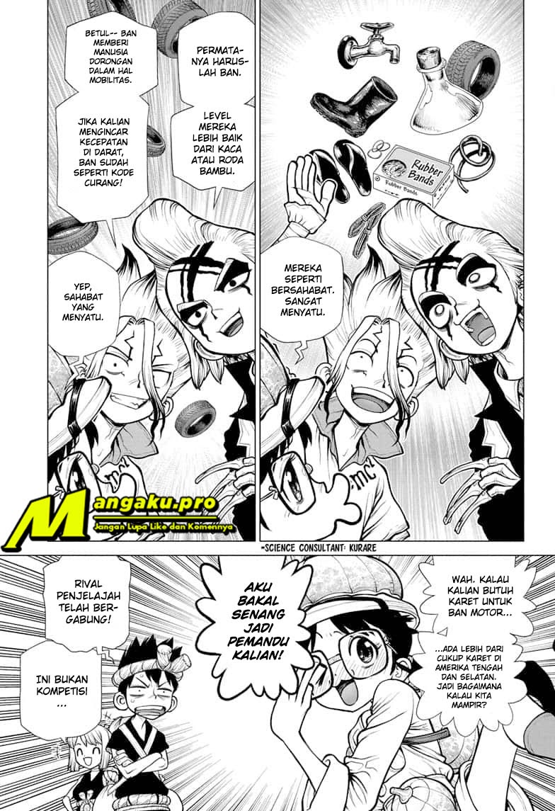 Dr. Stone Chapter 173 - halaman 8