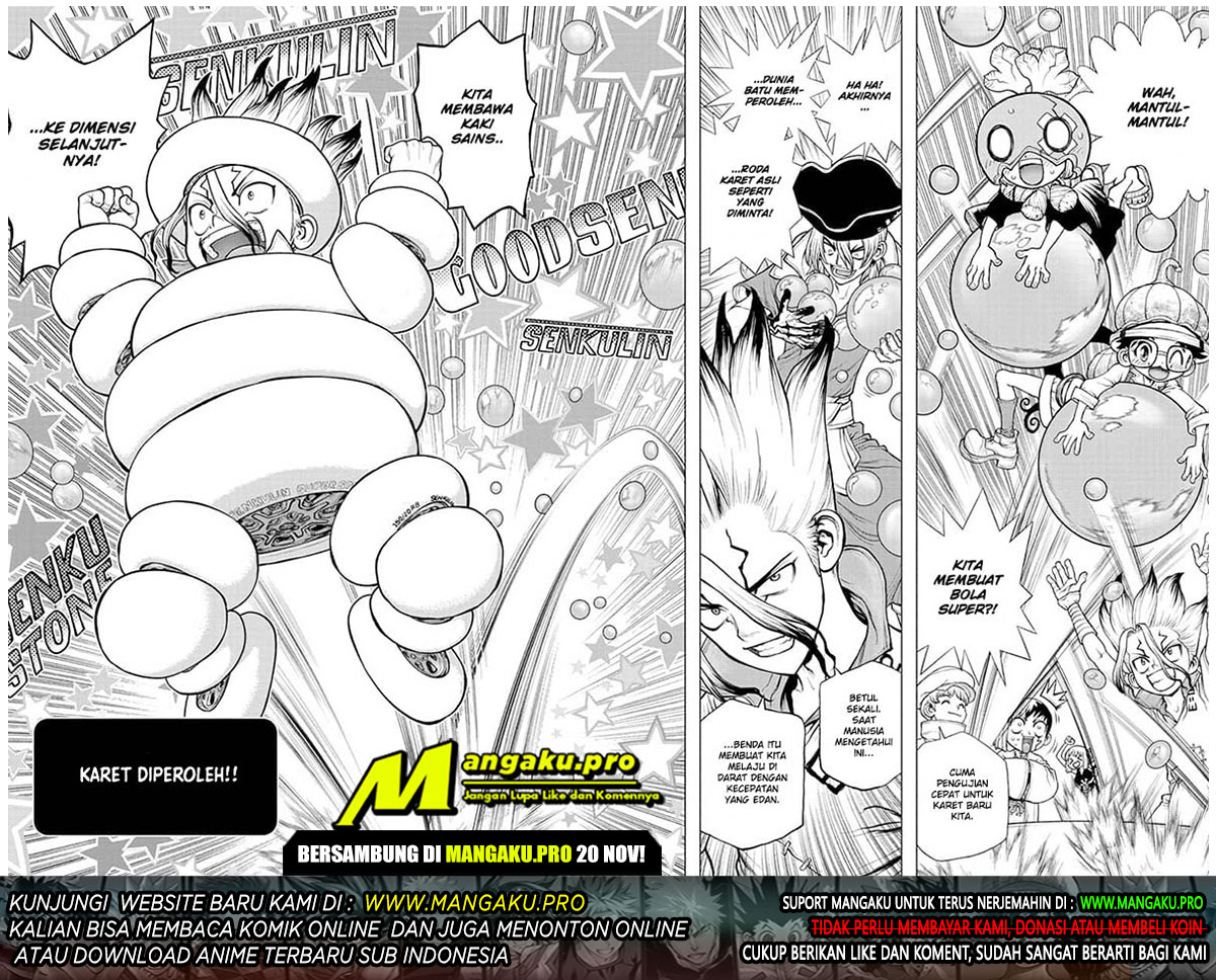 Dr. Stone Chapter 174 - halaman 16