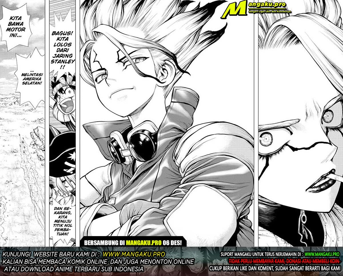 Dr. Stone Chapter 176 - halaman 14