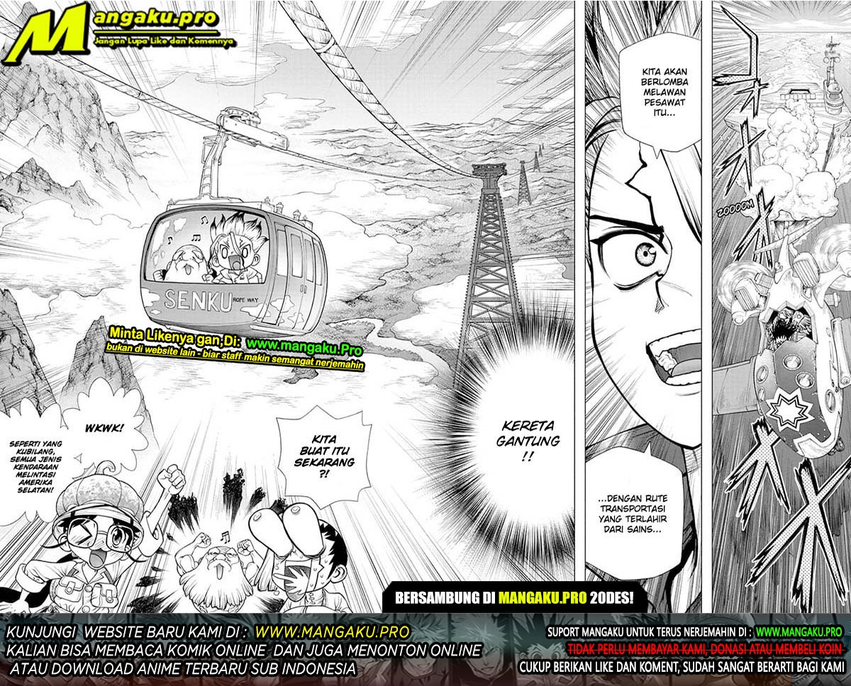 Dr. Stone Chapter 178 - halaman 21