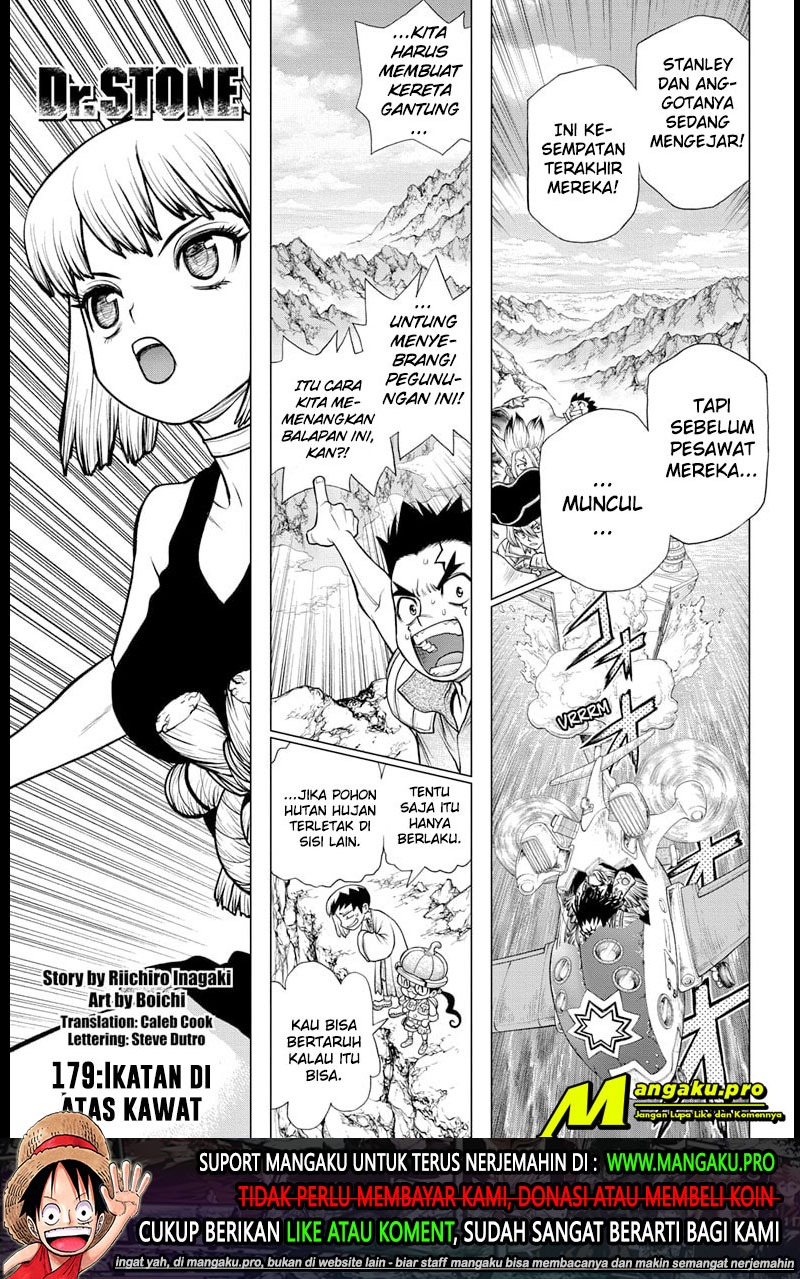 Dr. Stone Chapter 179 - halaman 2