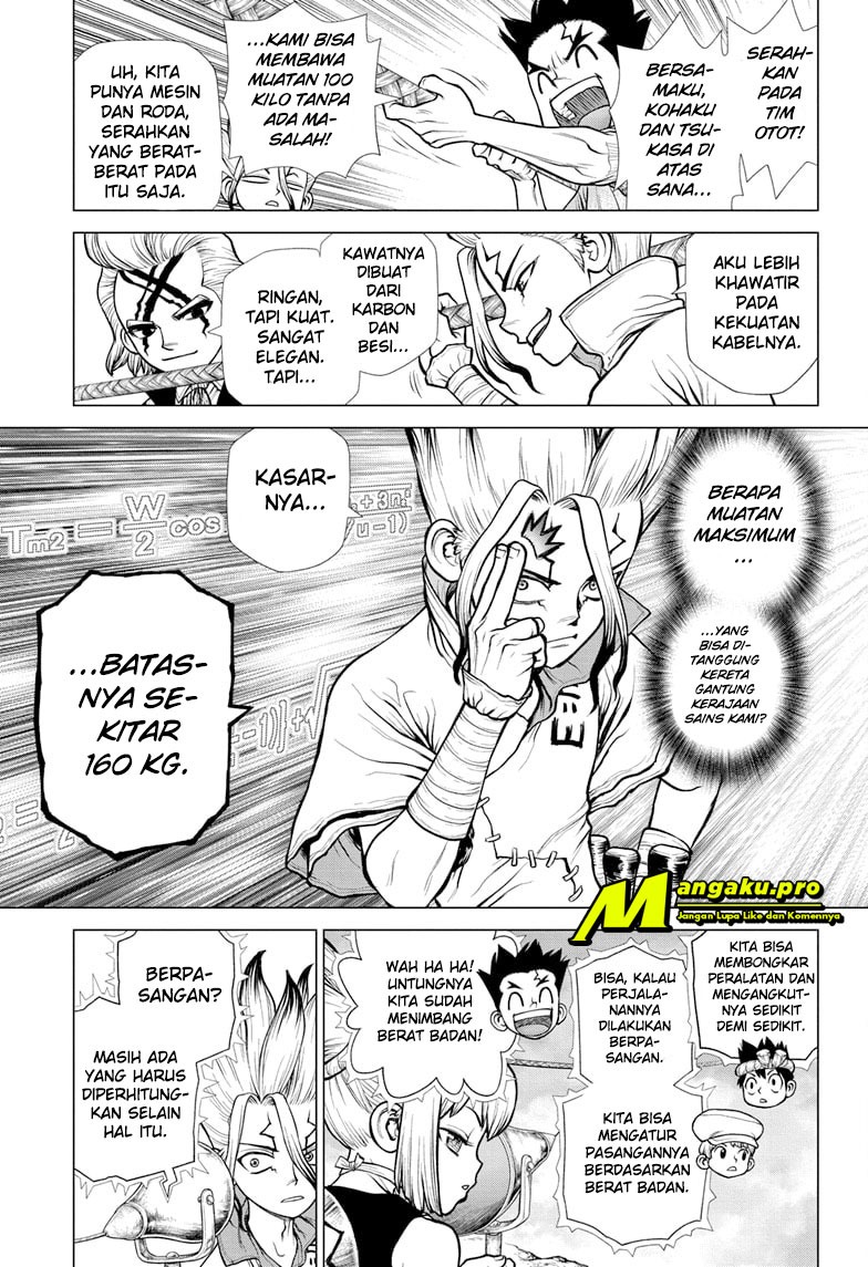 Dr. Stone Chapter 179 - halaman 6