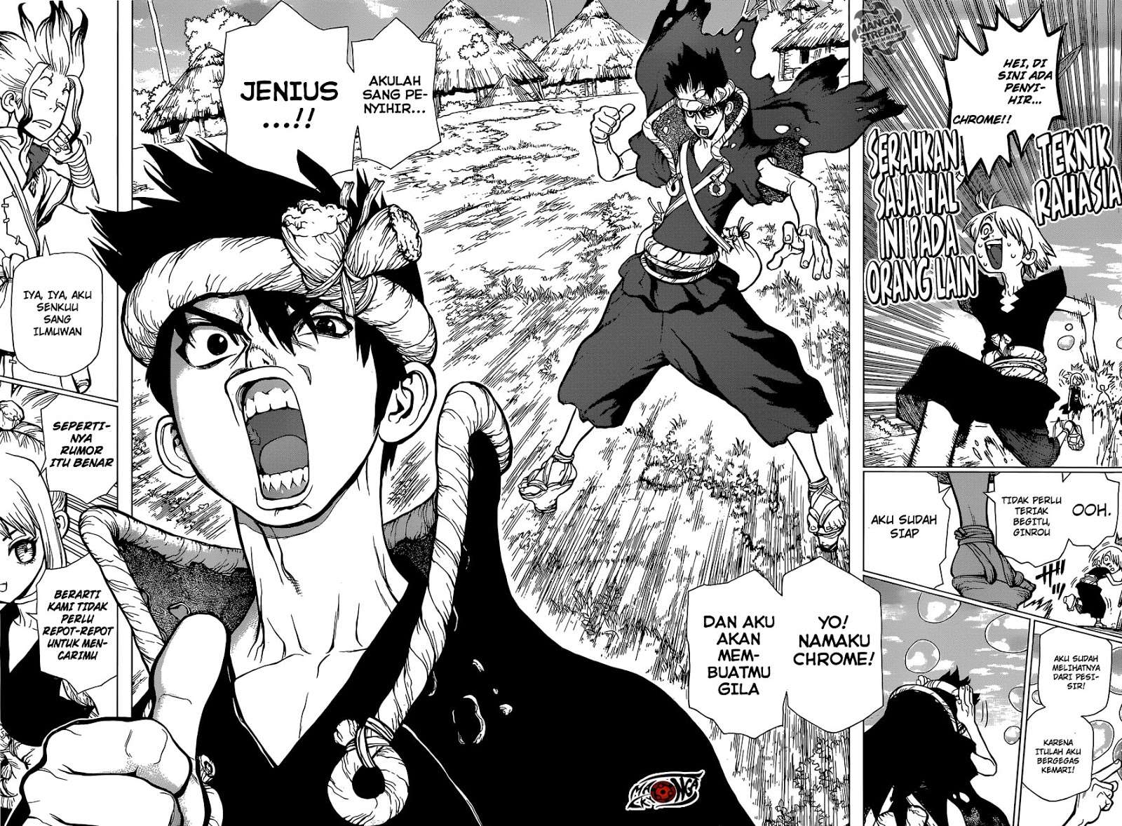 Dr. Stone Chapter 18 - halaman 3