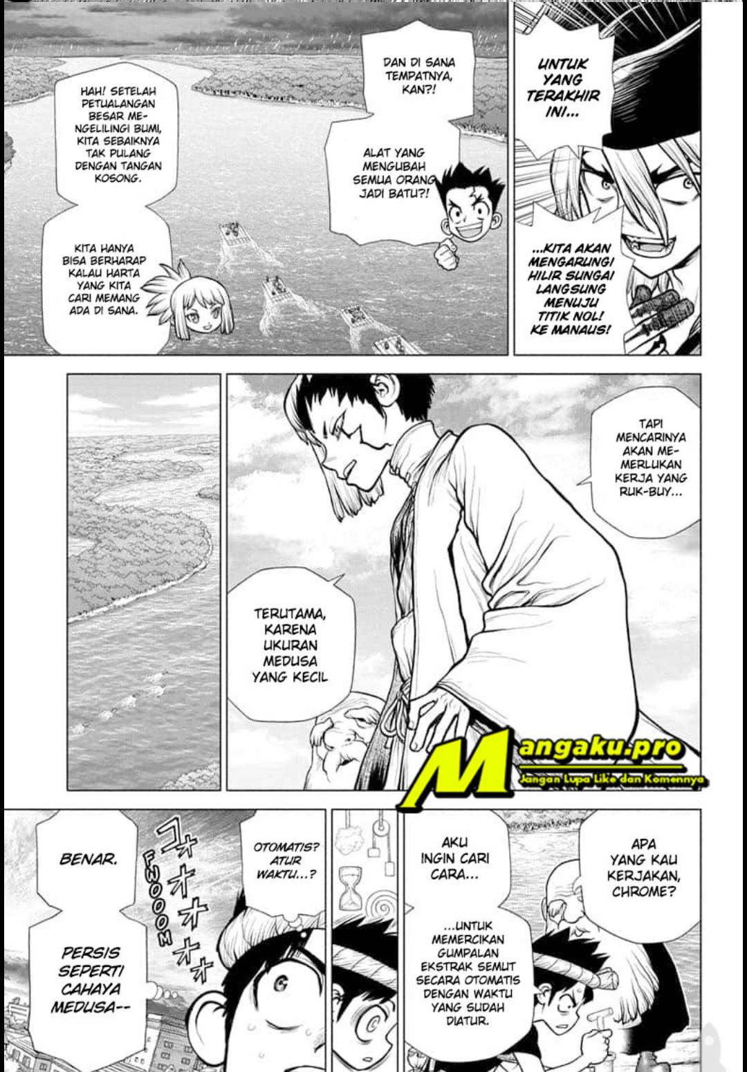Dr. Stone Chapter 180 - halaman 12