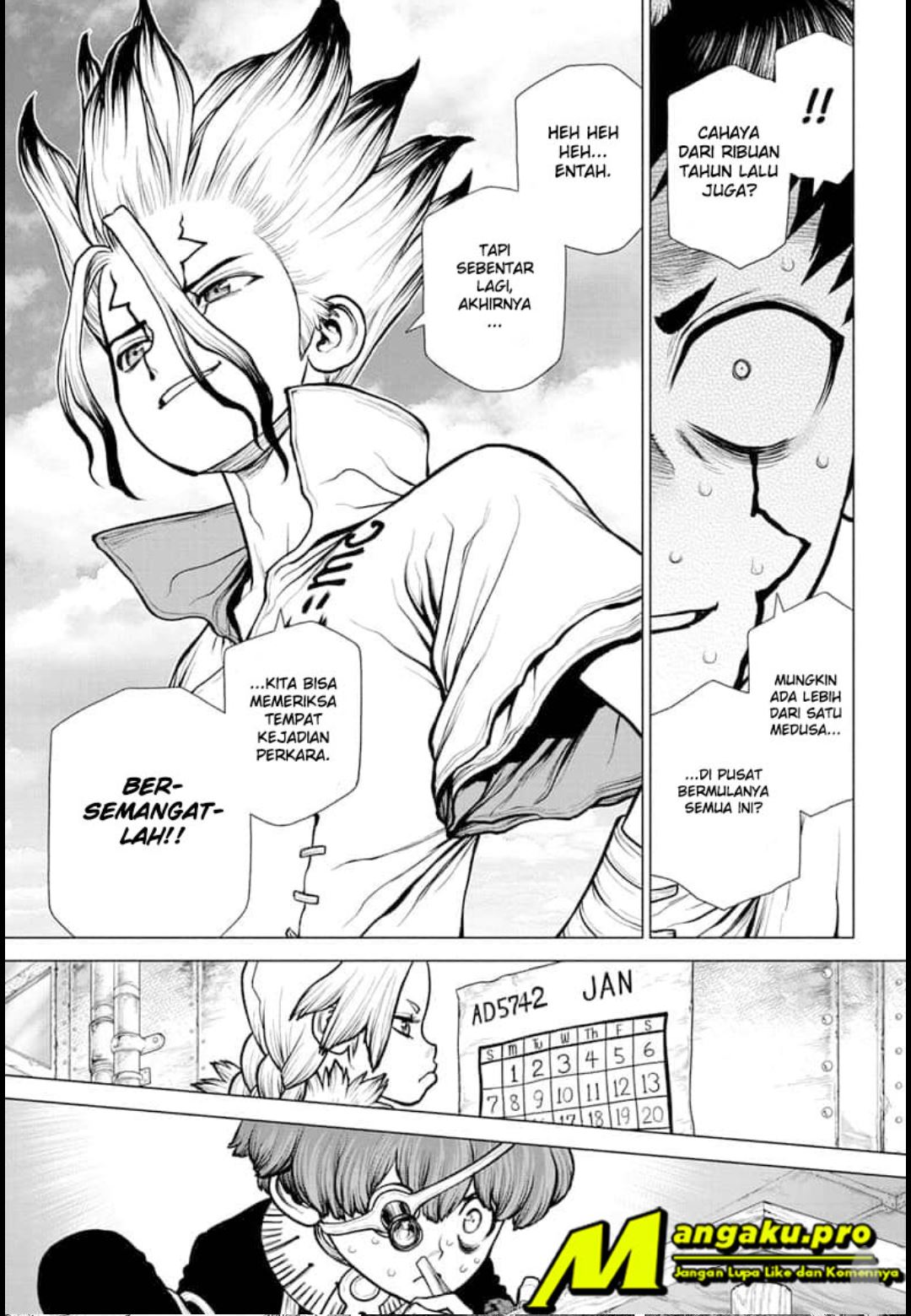 Dr. Stone Chapter 180 - halaman 14