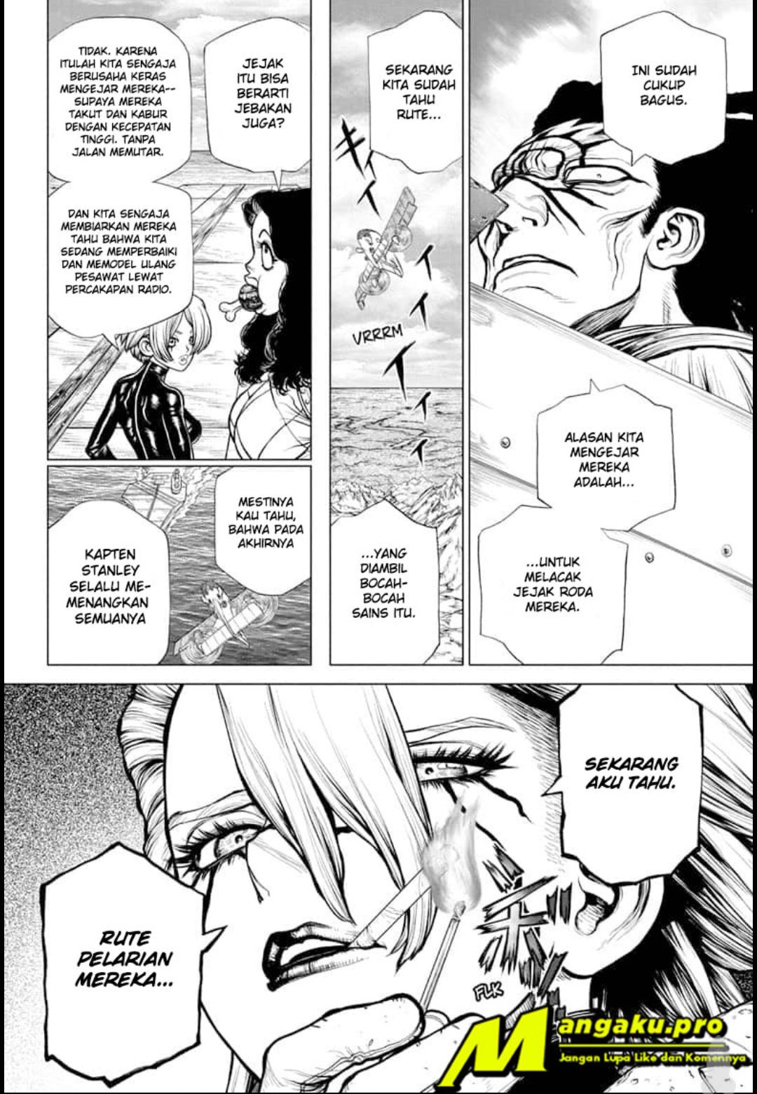 Dr. Stone Chapter 180 - halaman 3