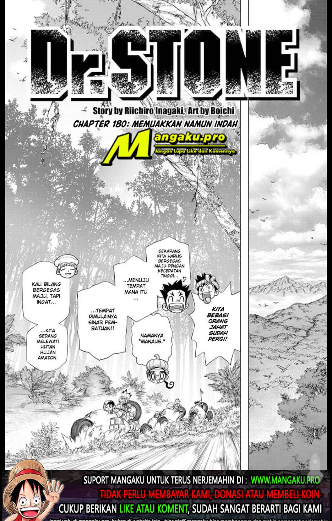 Dr. Stone Chapter 180 - halaman 4