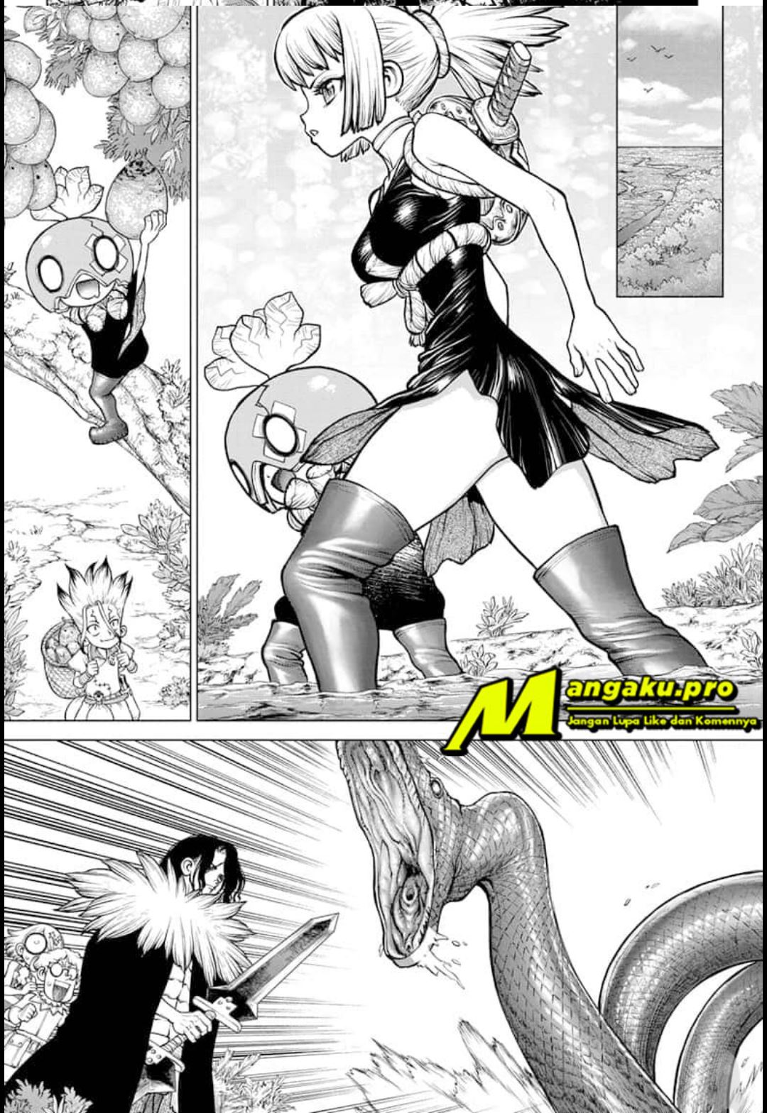 Dr. Stone Chapter 180 - halaman 6