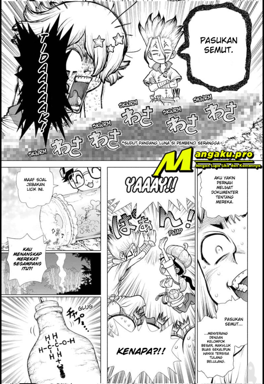 Dr. Stone Chapter 180 - halaman 8