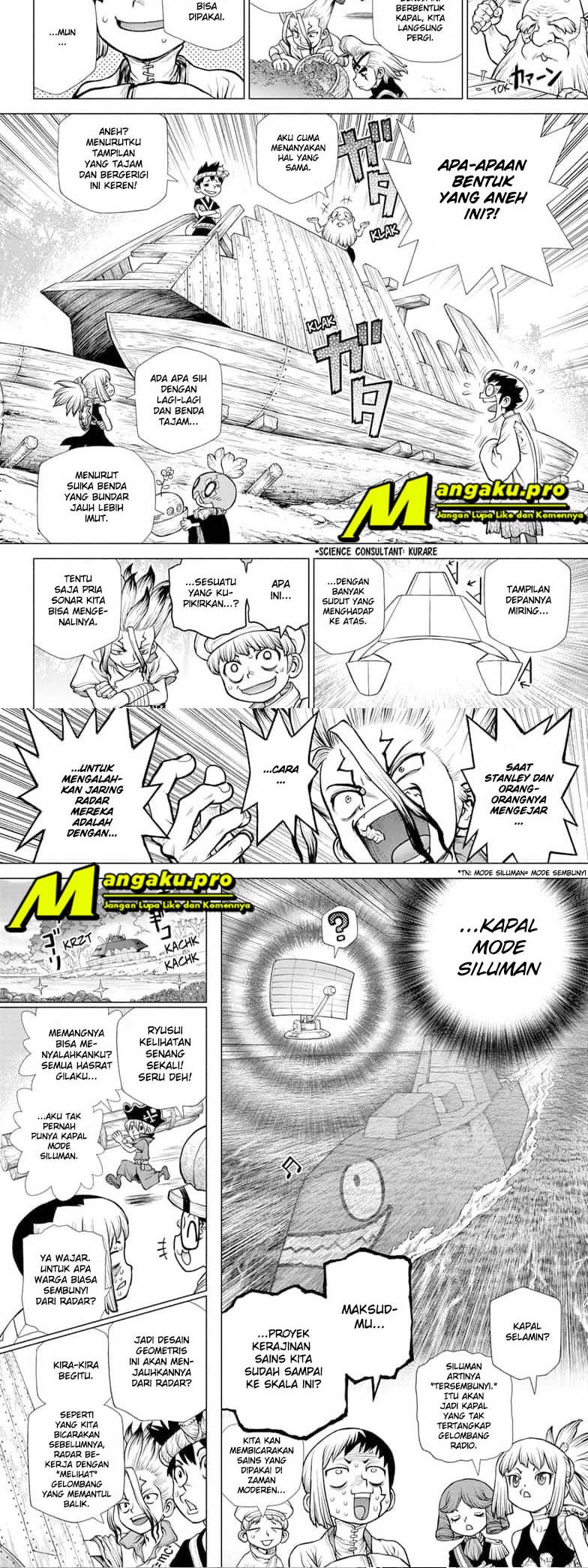 Dr. Stone Chapter 181 - halaman 8