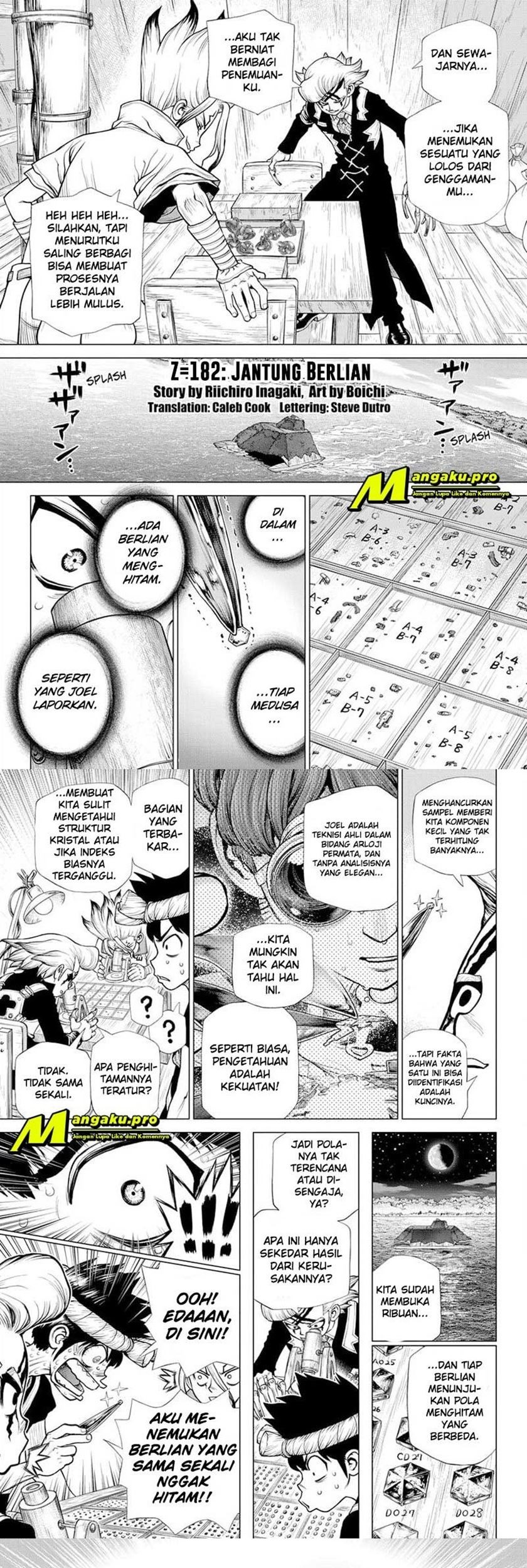 Dr. Stone Chapter 182 - halaman 3