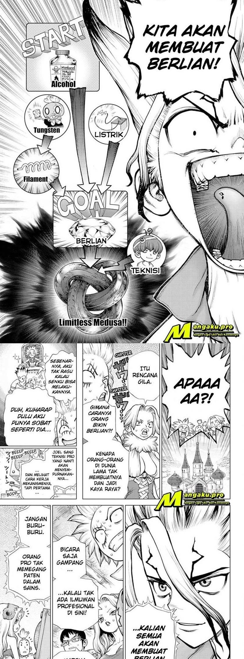 Dr. Stone Chapter 182 - halaman 6